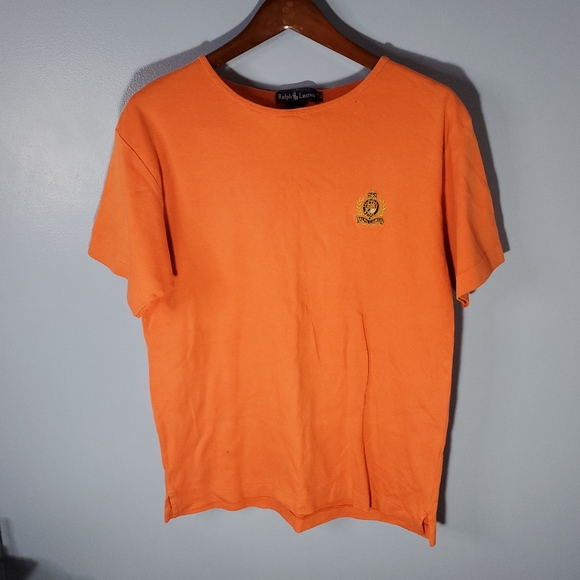 Vintage Single Stich Ralph Lauren T Shirt Men Size L - Picture 1 of 6